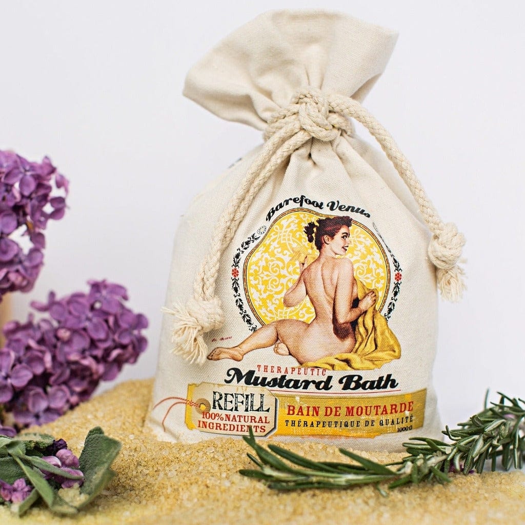 100% Natural Mustard Bath CURATIVE CAPE. THERAPUETIC MUSTARD. Barefoot Venus