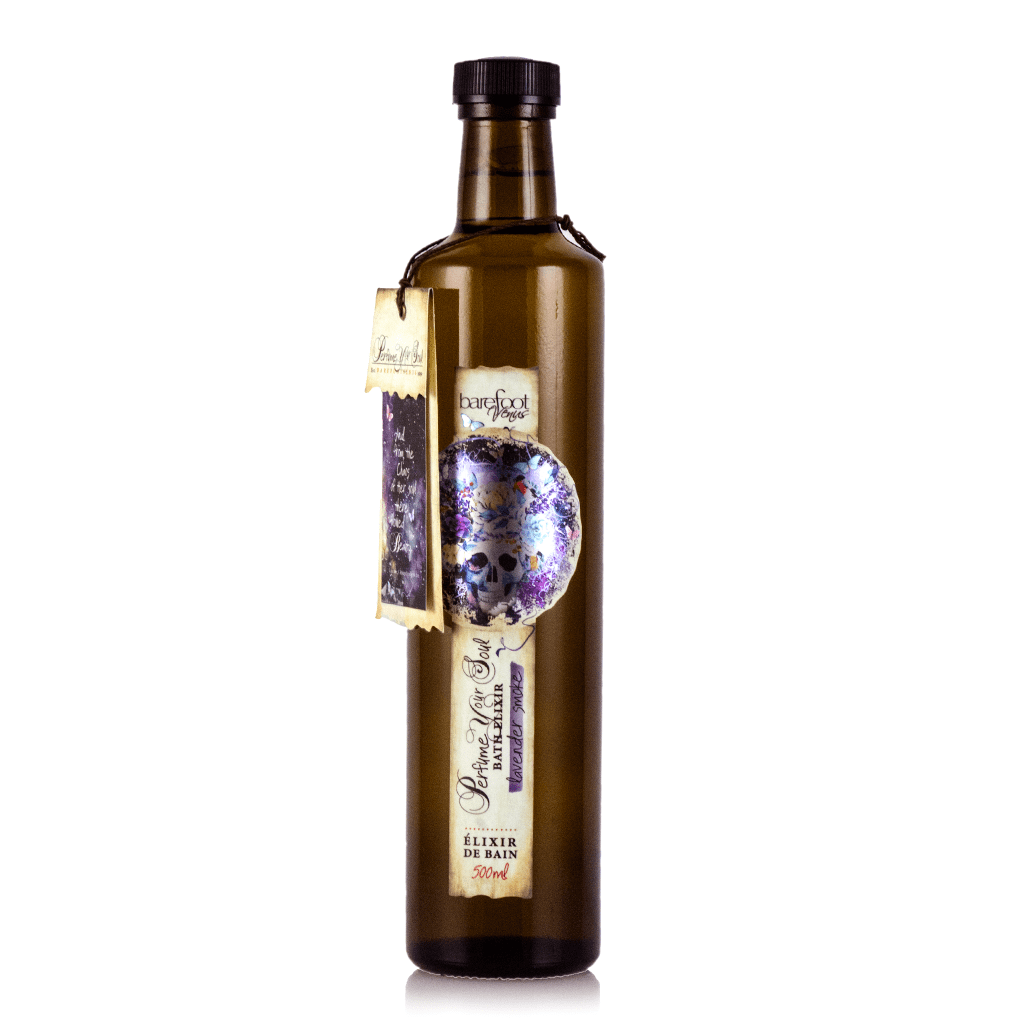 Lavender Smoke Bath Elixir SKIN-LOVING BOTANICAL BUBBLES. Barefoot Venus