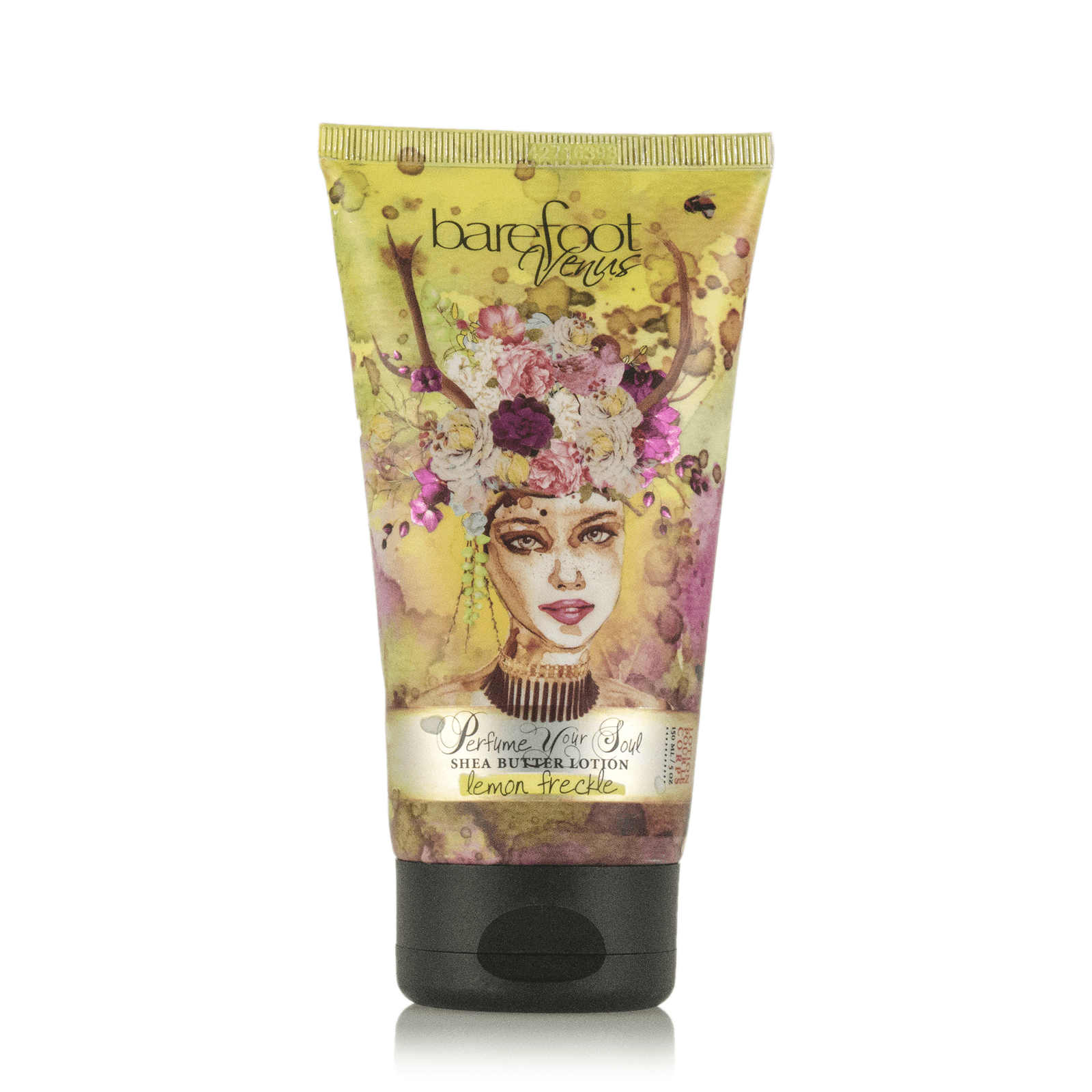 Lemon Freckle Lotion CLOAK SKIN IN SILKY-SMOOTHNESS. Barefoot Venus