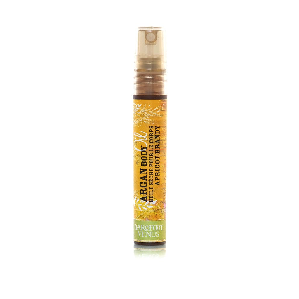 Mini Apricot Brandy Argan Body Oil PROTECTIVE. DEWY FINISH. Barefoot Venus