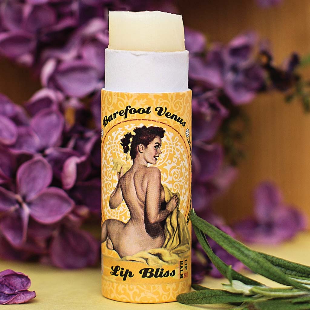 Mint Lip Balm 100% PURE. NUTRIENT RICH. KISSED BY NATURE. Barefoot Venus