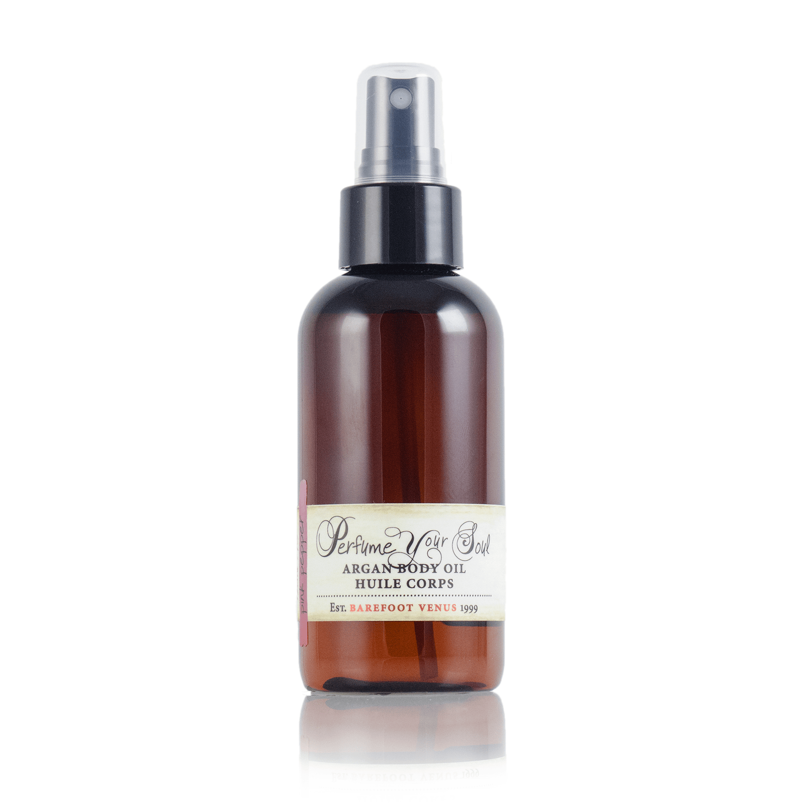 Pink Pepper Argan Body Oil PROTECTIVE. DEWY FINISH. Barefoot Venus