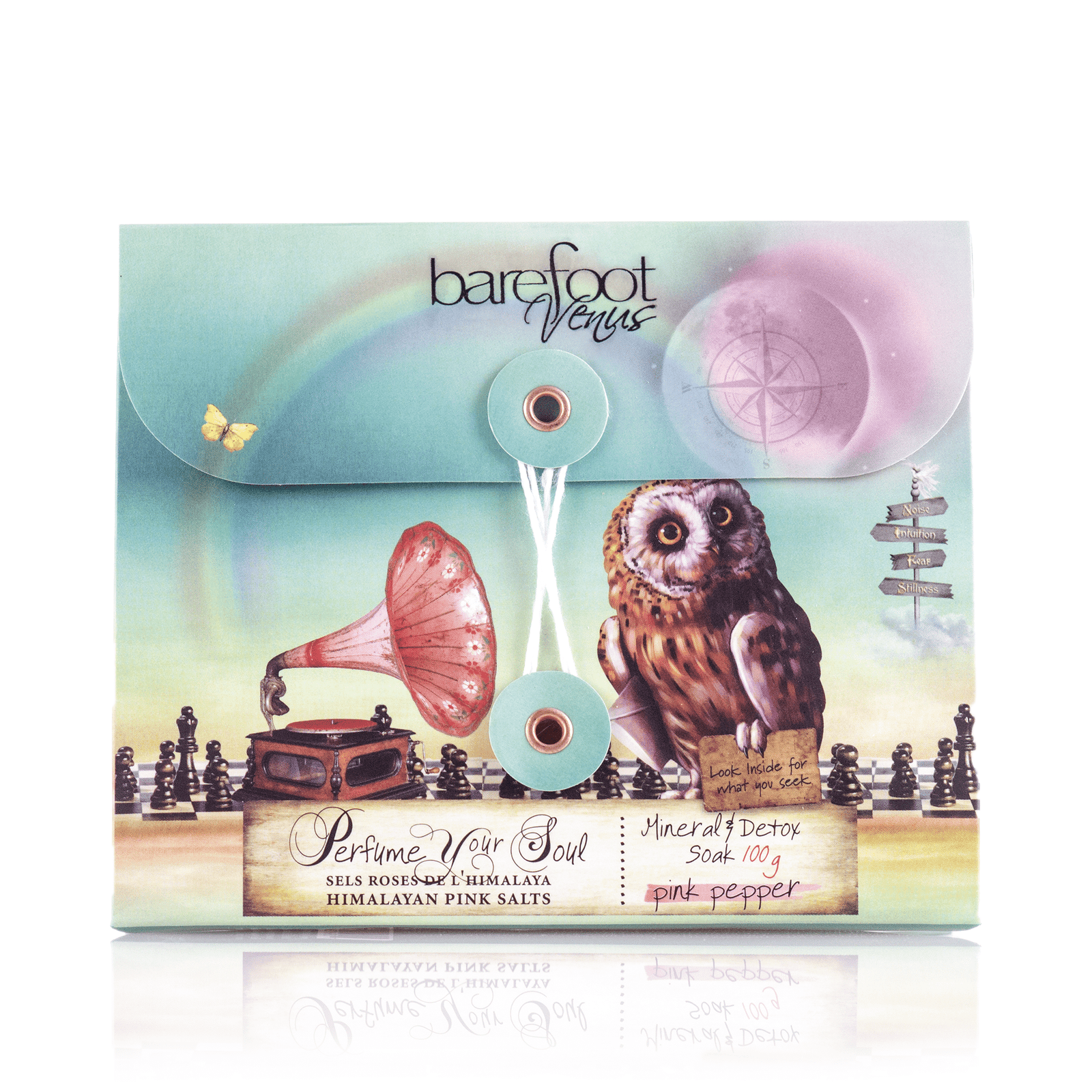 Pink Pepper Salt Bath HIMALAYAN + DEAD SEA MINERAL RICH SALTS. Barefoot Venus