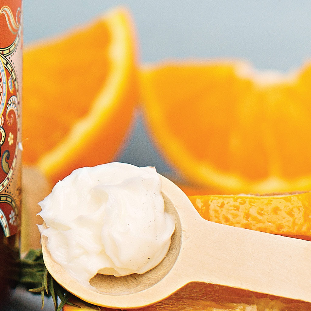 Wild Ginger & Sweet Orange Body Cream HYDRATION BOOST FOR VISIBLY HEALTHY SKIN. Barefoot Venus