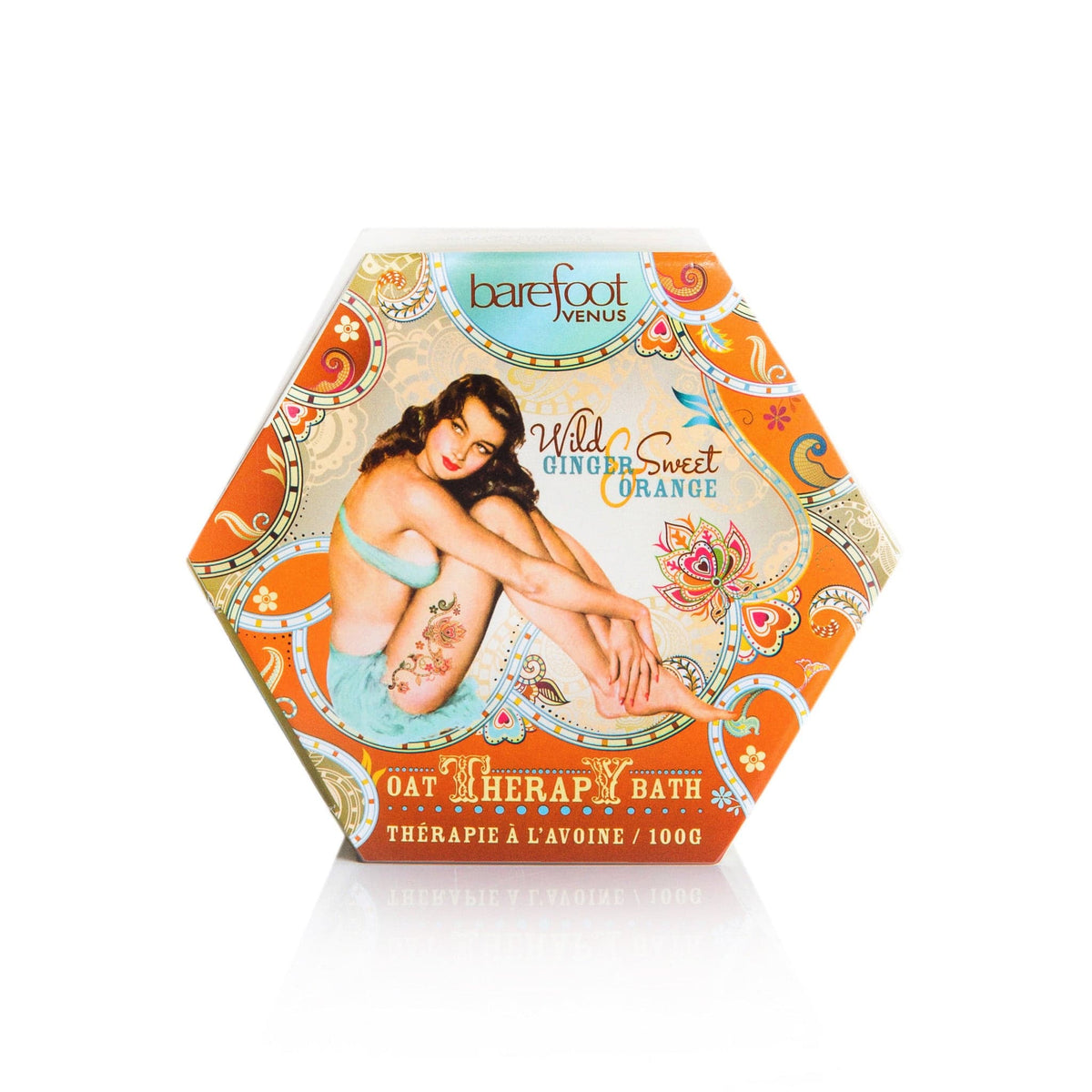 Wild Ginger &amp; Sweet Orange Oat Bath OATS + EPSOM SALTS. MOOD BOOSTING HARMONY. Barefoot Venus